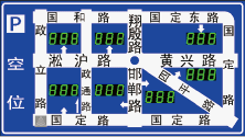 停车诱导屏